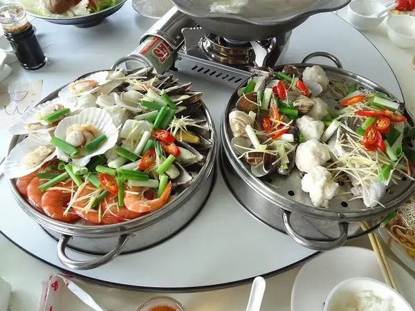 九叔公餐廳~自助沙拉吧吃到飽~觀海景夕陽~台南將軍港~海鮮漁巿~