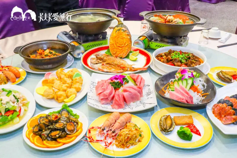 【蘇澳海鮮】永豐活海鮮餐廳｜頂級黑鮪魚生魚片沙公米粉現流海產合菜快炒