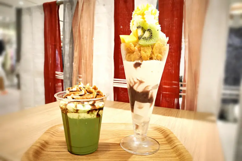 [台北信義] 台北101大阪日系甜品華麗抹茶Nana’s green tea大人味的抹茶