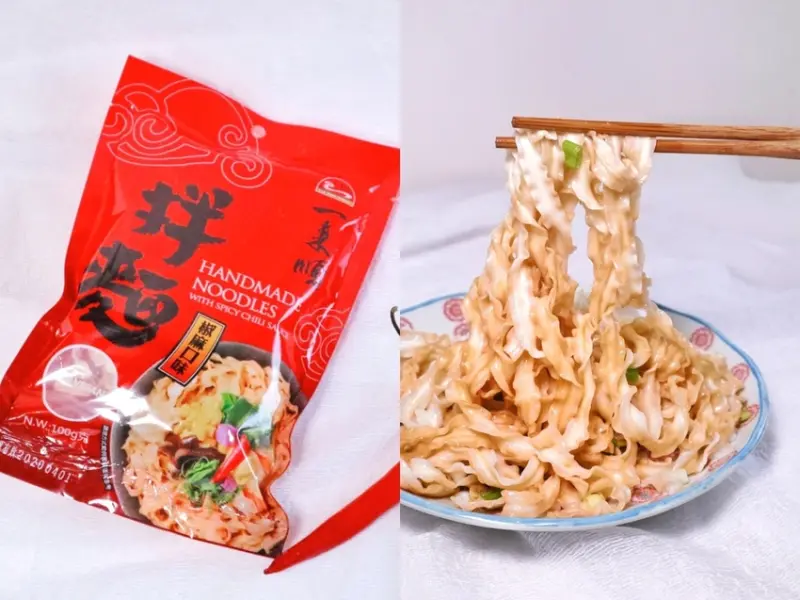 【金門名產伴手禮】一來順椒麻拌麵、麵線，素食者也可吃的料理 /金門特產推薦