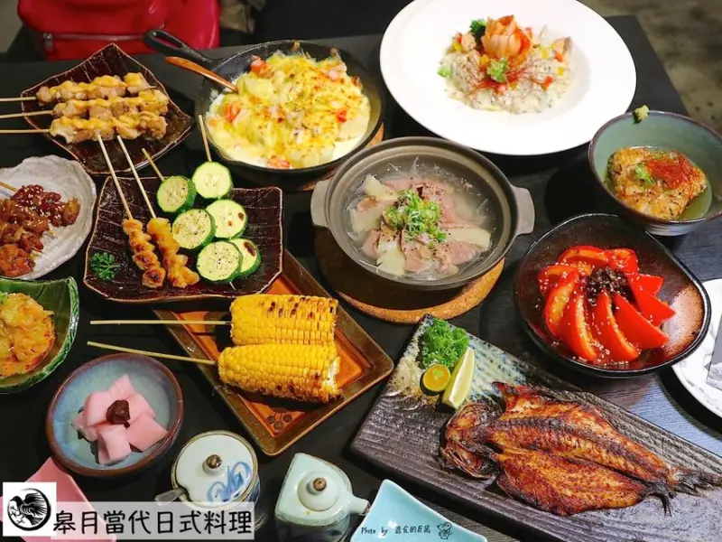 皋月當代日式料理：台南平價創意日本料理.居酒屋/燒烤.義式料理.燉飯通通有|近路易先生.台南孔廟|台南聚餐餐廳推薦 - 進食的巨鼠