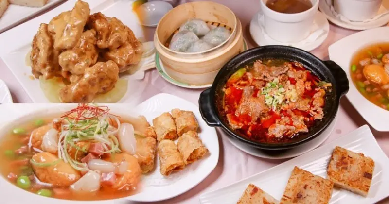 挑逗味蕾多層次美味的新潮中菜清爽火辣紅牛、明蝦金湯響脆米，中菜料理推薦 翠園粵菜餐廳漢來店 - 跟著尼力吃喝玩樂＆親子生活