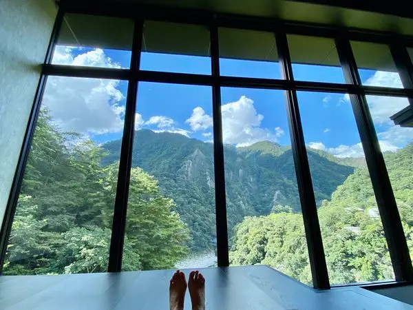 [台中] 頂級奢華酒店【虹夕諾雅谷關溫泉渡假村】月見房型 $38,000/晚 (公設環境/房型介紹/早餐篇) Hoshinoya Guguan @蛋寶趴趴go