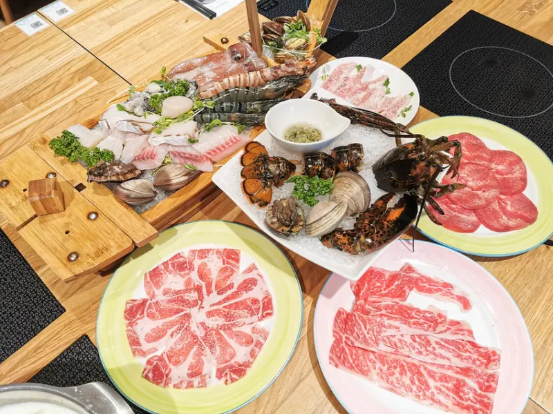(忠孝復興站)東區火鍋-故意good eat海鮮鍋物使用QR Code點餐,現撈的海鮮活跳跳,活體波士頓龍蝦只賣你499元起,東區聚餐地點