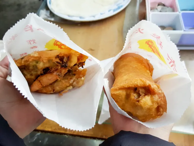 【澎湖馬公】赤崁炸粿 在地人推薦 道地傳統銅板小吃