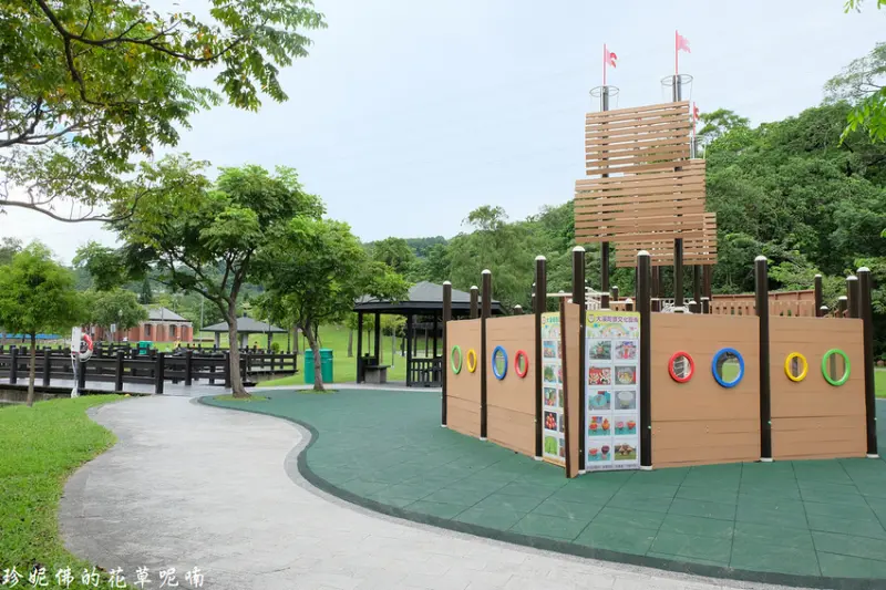 【桃園-大溪區】大溪河濱公園海盜船兒童遊戲場
