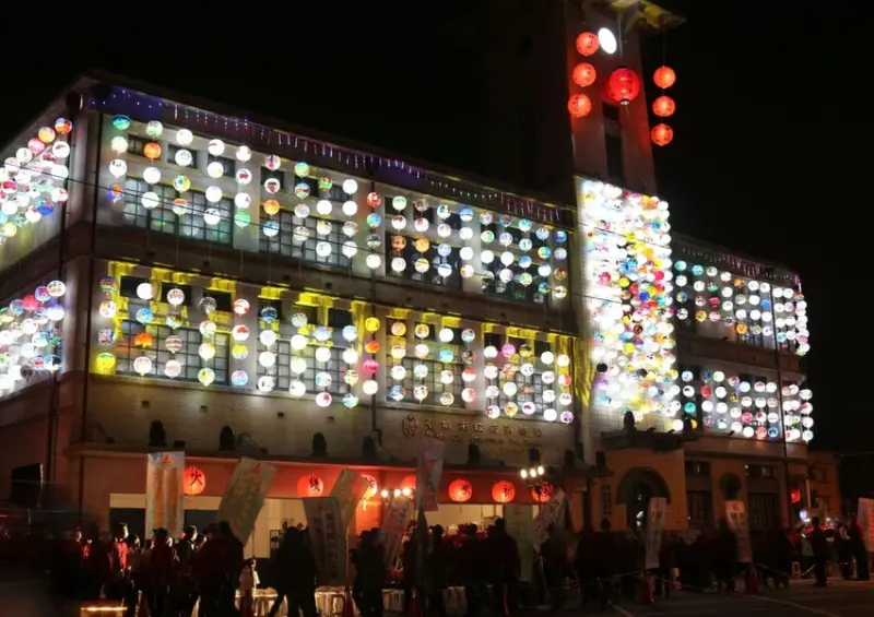 (台南活動)台南市消防局小燈會  壯觀百顆燈籠牆打卡景點與周邊夜景懶人包