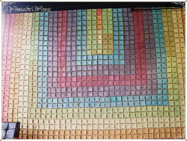 [新竹新豐]彩虹吐司牆。鬆軟的法式吐司~仨宅吐司