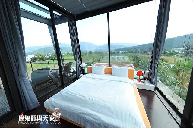 《宜蘭羅東五結冬山民宿景點》水畔星墅時尚渡假會館．夢幻玻璃屋(文末有9折通關密語)