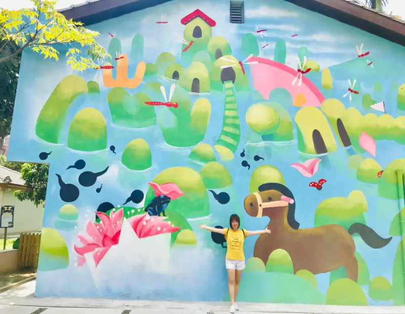 專屬孩子的小天地~南崁兒童藝術村｜文青咖啡館與書店，假日手作市集與講堂 @ 魚兒 x 牽手明太子的「視」界旅行