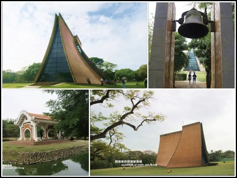 台中。東海大學。路思義教堂。畢律斯鐘樓。東海湖。東海郵局。東海乳品小站