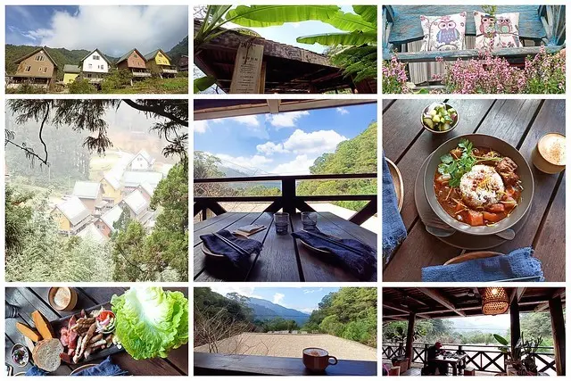 阿里山美食~Hana廚房 融合部落與南非的佳餚 在大自然裡享用現烤的麵包與各種烤肉 來吉部落 台版合掌村德恩亞納部落 美食美景之旅 