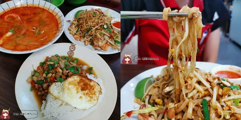 太保市平價泰式料理推薦〈卷卷泰式廚房〉打拋豬肉飯、泰式炒河粉...85元起(內用/外帶/便當外送)