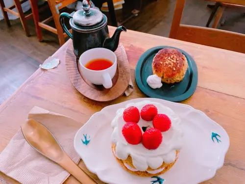 【新竹 甜點】Hidden off 寧靜巷弄的祕密花園，手繪菜單的溫度戚風蛋糕&早午餐推薦