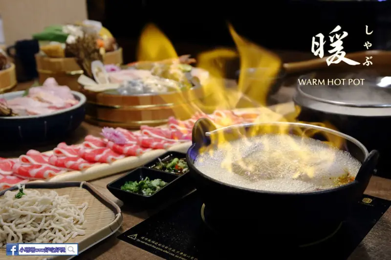 【食。基隆】暖鍋物-義二店〜消夜文！基隆深夜食堂吃什麼？烈焰中的燒酒雞鍋，「比臉大N倍」超高CP值肉盤只要396元！