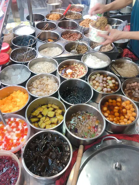 台北美食/北投市場 陳家剉冰 古早味冰 芋頭芋圓