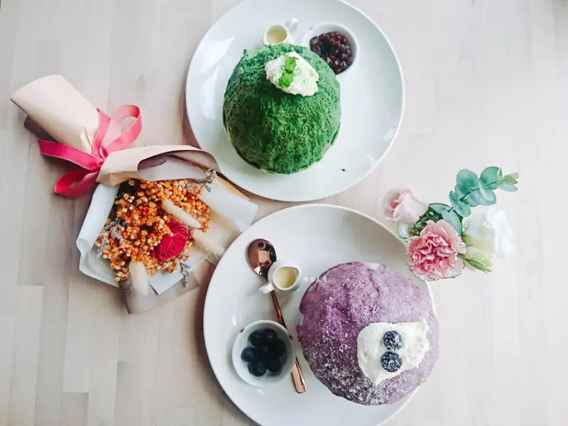 【桃園中壢】花居樂花坊 網美冰店 韓式冰酥 夢幻冰品 視覺＆味覺玩美享宴