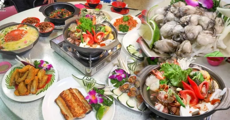 東港大鵬灣最平價尚青的珍珍海鮮，在地人最推薦海產店 X 預約免費暢飲肉燥飯、好停車 - 跟著尼力吃喝玩樂＆親子生活