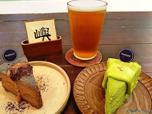 【台中】序曲Overture：熱門打卡甜點店！日系文青風老宅千層蛋糕