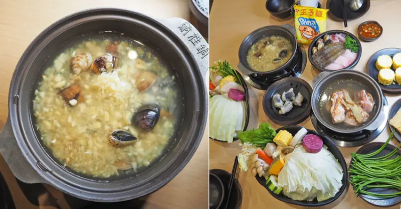 敝姓鍋 板橋大仁店 板橋美食 充滿蒜香的獨家爆爆蛤蠣鍋 必嚐「無刺虱目魚皮丸」個人小火鍋 無添加味精的天然高湯鍋底