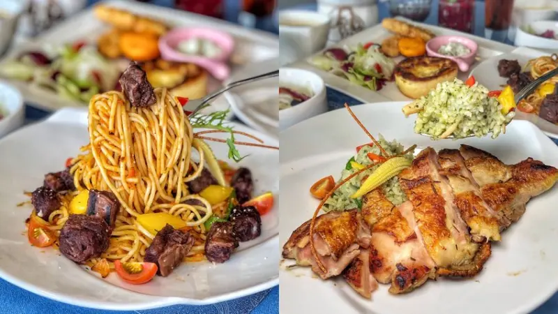 台南美食【巴薩爵斯】北區質感義式料理 義大利麵/燉飯/鬆餅 時尚高雅的氣氛是你聚餐的好選擇 | 小白只饗ㄔ美食