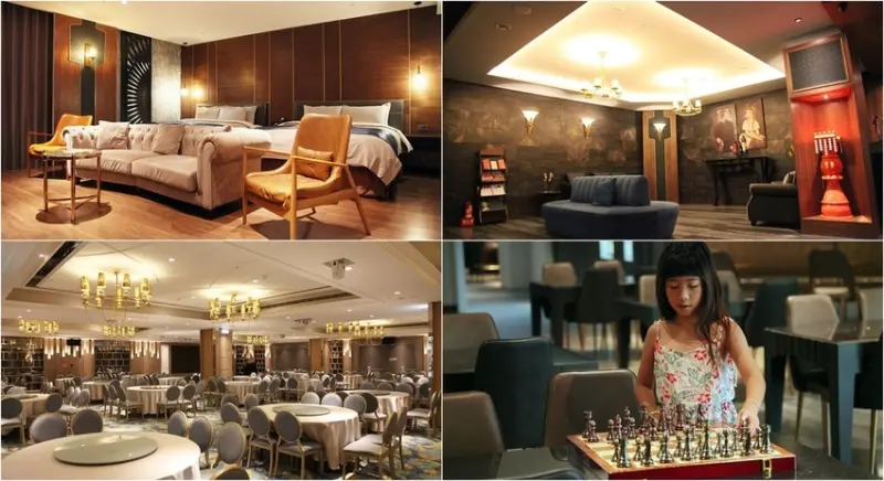 雲林住宿-芯芯要去【朝聖高悅酒店】~西洋棋元素融入在地廟宇文化，打造中西合併歐式奢華飯店