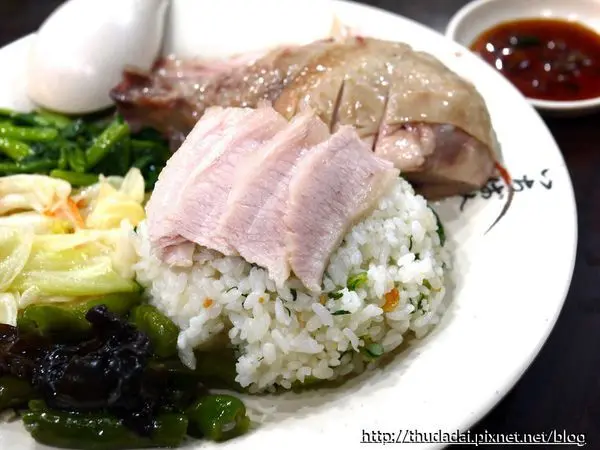 [雙拼食記] 台北松山－慶陳雞~雞腿松阪刈菜飯