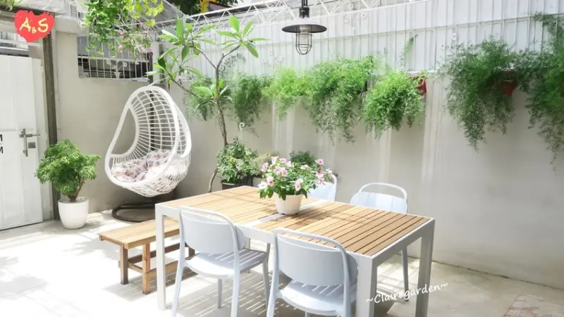 桃園 藝文特區 福森院子~玻璃屋小花園。網美早午餐店