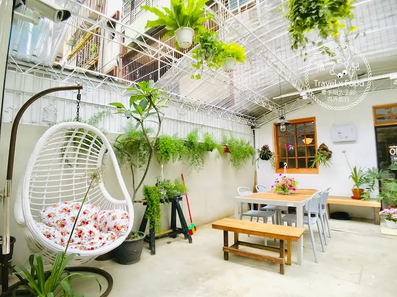 【食】桃園◆ Fussen Coffee 福森院子早午餐、舒芙蕾熱鬆餅 @ 魚兒 x 牽手明太子的「視」界旅行