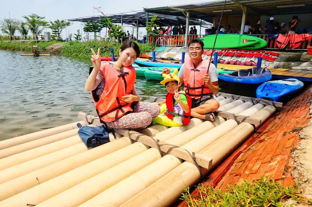 ［親子旅遊］馬沙溝農夫的家~一起灰頭土臉焢土窯、體驗釣魚\划膠筏\獨木舟\SUP立式划槳\桶仔雞\烤肉