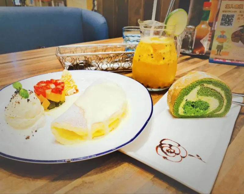 米塔集團-洋朵義式廚房微風松高店限定 繽紛水果舒芙蕾鬆餅下午茶套餐，噴發少女心的夢幻甜點
