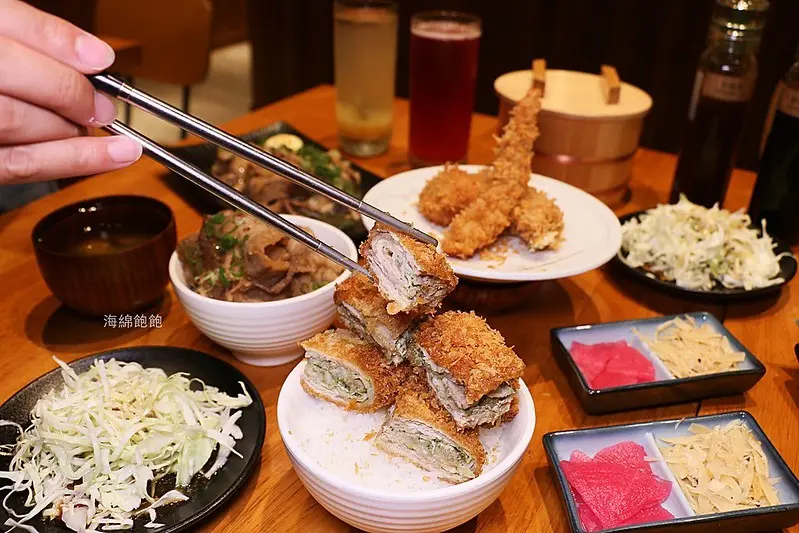 內湖美食/內湖科學園區『晴木千層豬排 Kimukatsu 台北內湖瑞光店』日本千層豬排始祖，越光米、味噌湯、高麗菜免費無限續，菜單價位(捷運西湖站)