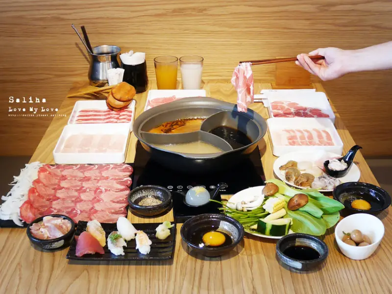 *有讀者優惠*しゃぶしゃぶ温野菜~一鍋三湯!壽司,麻辣火鍋,壽喜燒吃到飽,棉花糖機DIY