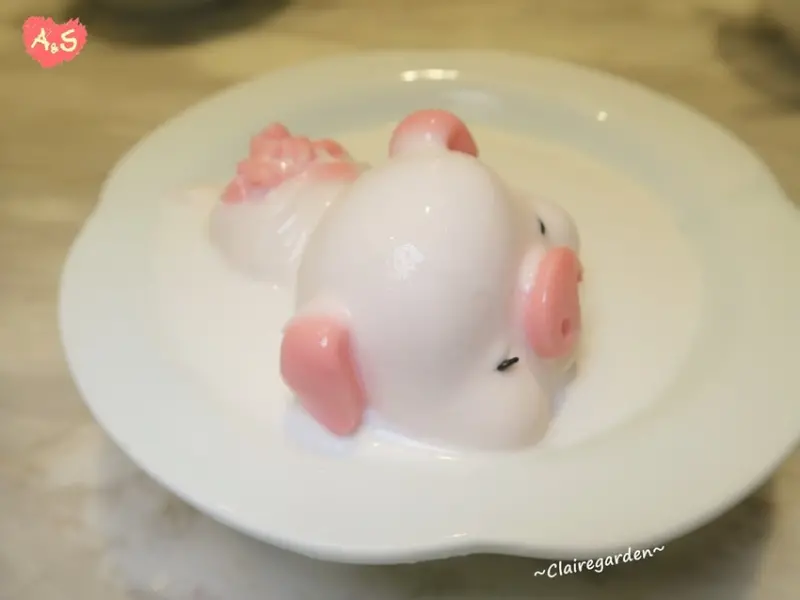 台北 捷運大直站 唐點小聚~可愛牛奶浴小豬讓人捨不得下手啊