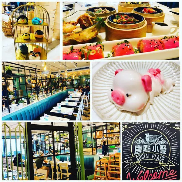 【唐點小聚美麗華店】台北Tiffany藍超美景觀餐廳/98元即可享用6小時三溫暖得意小豬/每日限量晚來吃不到/2019台北新開餐廳