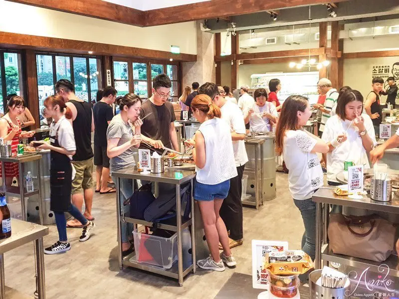 【台北美食】新村站著吃烤肉。韓國首爾超人氣排隊美食~免坐飛機吃得到！最正宗的鐵桶韓國烤肉 - ANIKO 艾妮可美味人生