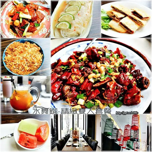 【食記/台北市】劍南捷運美食～氣氛佳、餐點優、環境美，還有鳥籠陪伴吃飯♪水舞饌-大直店♪