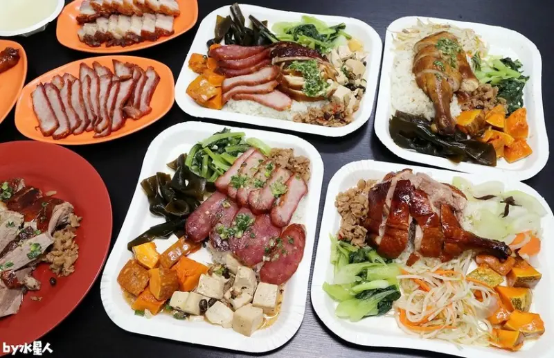 台中超狂份量港式燒臘70元起！免費加飯加蔥油醬，熱湯飲料無限續