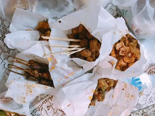 南投魚池在地人推薦鹽酥雞,獨特醬汁便宜又好吃~