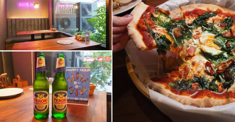 Maryjane Pizza 瑪莉珍信義店 Pizza Bar XY 市政府站美食 高CP值窯烤手工披薩 DIY Pizza bar 聚餐推薦