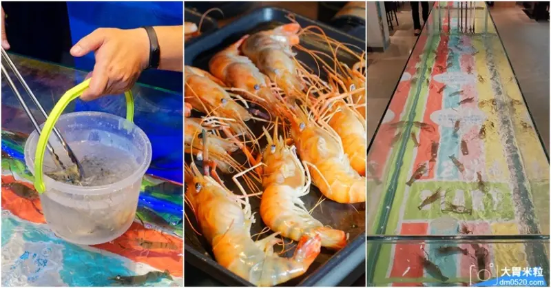 桃園藝文特區首間泰國蝦吃到飽！每人799元邊吹冷氣邊吃蝦,還有海鮮控最愛蚵仔/扇貝/骰子牛/明治冰淇淋無限吃, - 大胃米粒 DAVID & MILLY