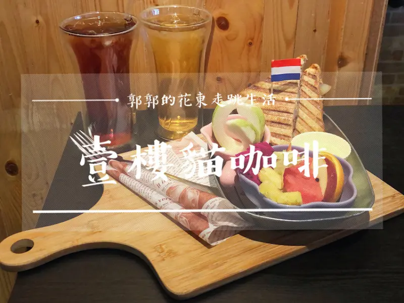 【花蓮市區】First Floor Cafe壹樓貓咖啡~寵物友善的貓咪早午餐.下午茶專賣店