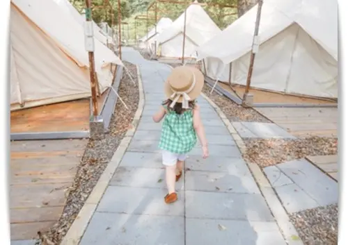 高雄美濃「蝶舞澗」帶著孩子來場豪華Glamping露營吧 ♪