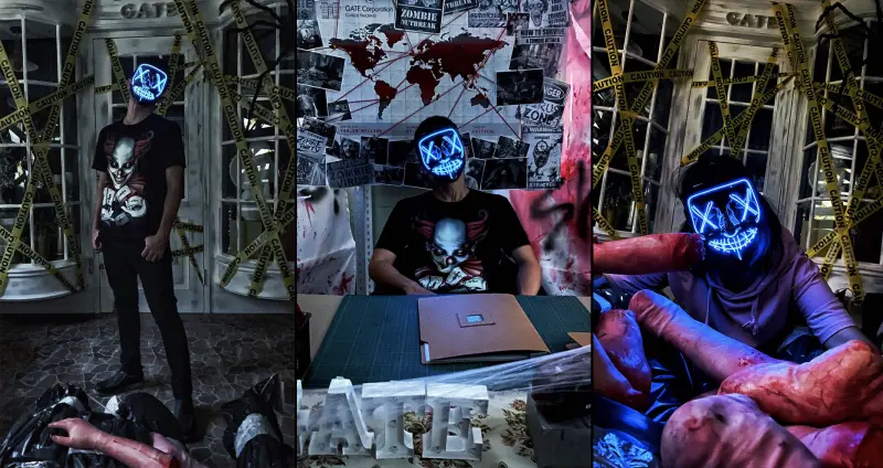 台中｜一秒飛日本 GATE萬聖節巡禮聖地 鬼怪喪屍 搗蛋甜點 一次通通來