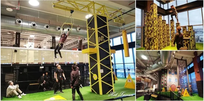 全台最大室內體能挑戰極限空間！澎湖室內景點推薦：Go star星探索 - 熱血玩台南。跳躍新世界