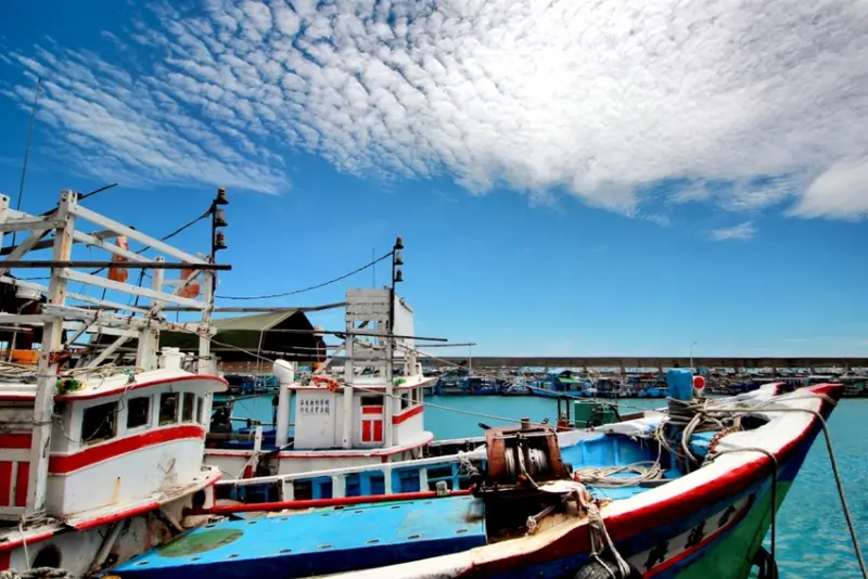 【屏東】正港在地人來的迷你漁港，枋寮漁港，超推玉合魩仔魚煎的小吃