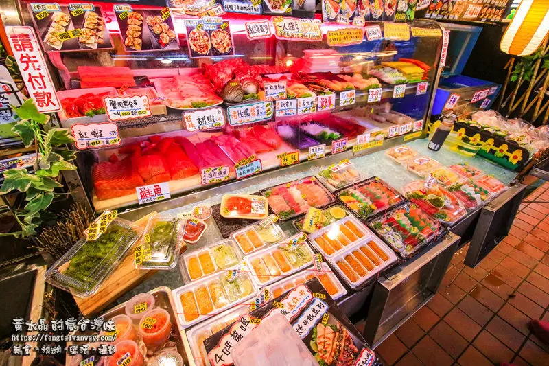 水晶推薦桃園美食：竹圍漁港56號許記生魚片