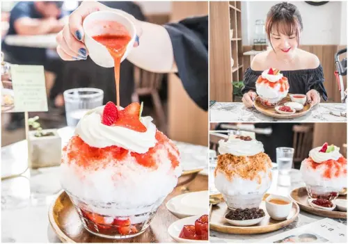 [嘉義西區]IG洗版超人氣嘉義刨冰店，真材實料透沁涼完美刨冰！Lindaogebia 你家隔壁冰品店 - 大手牽小手。玩樂趣