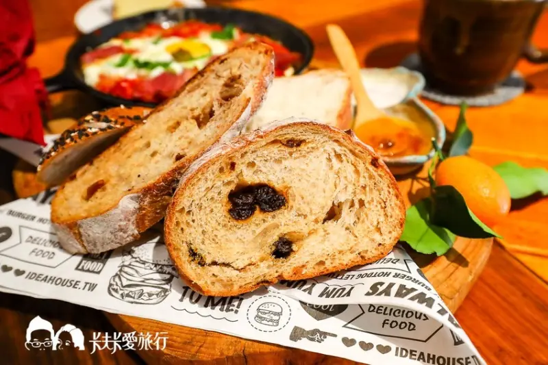【頭城美食】奶油麵包烘焙坊｜天然食材製作 早午餐歐式麵包吃到飽！檸檬塔搭配咖啡也能來場午茶饗宴