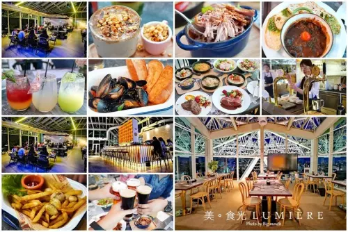 【台南】LUMIÈRE美．食光 餐酒館．最美玻璃屋景觀餐廳!